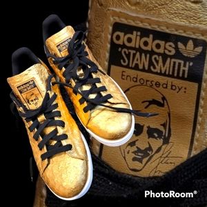 Gold Adidas (Stan Smith)